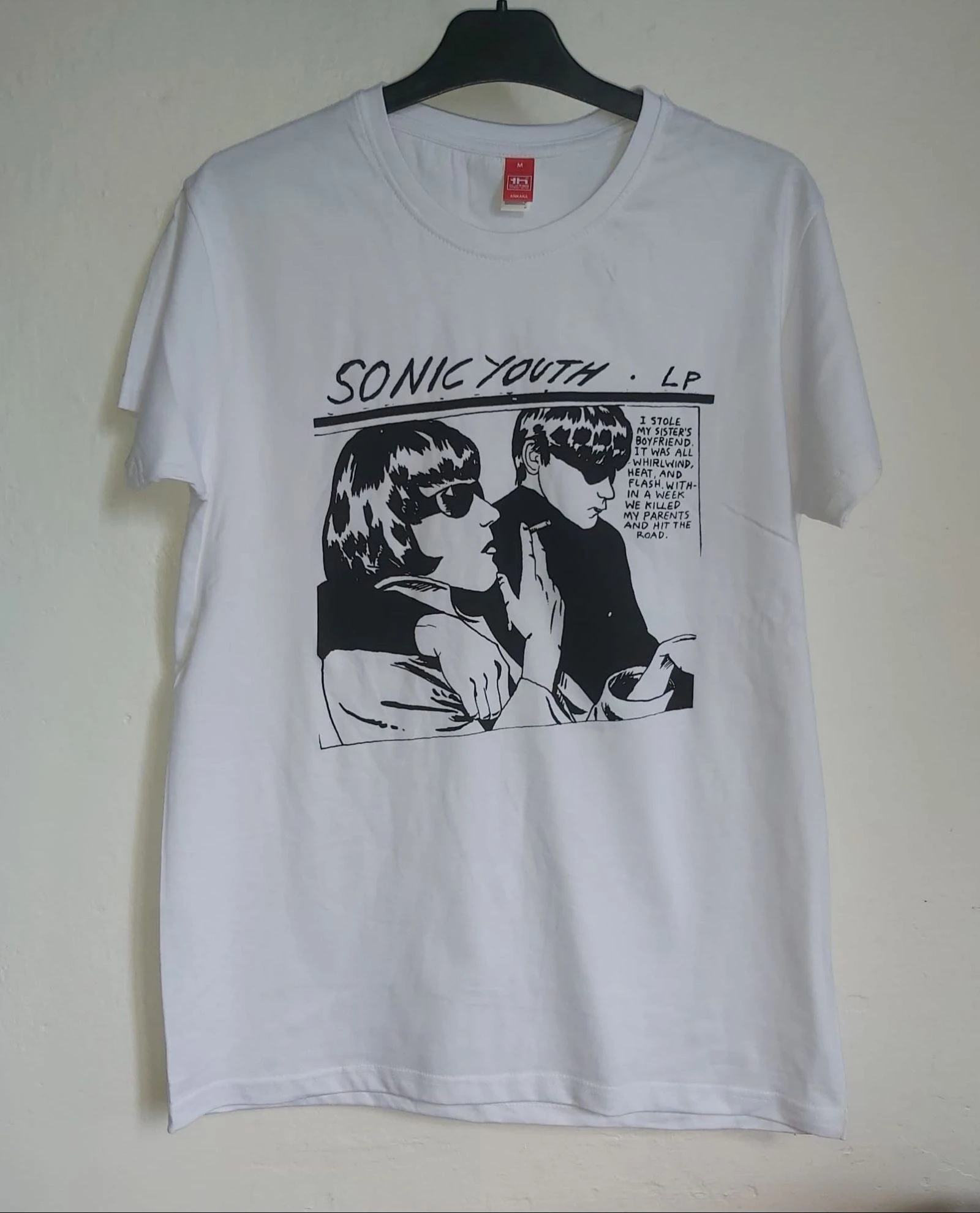 Sonic Youth Goo LP t-shirt M 